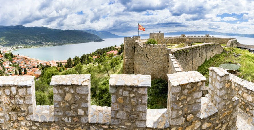 Samoil's Fortress, Ohrid, North Macedonia